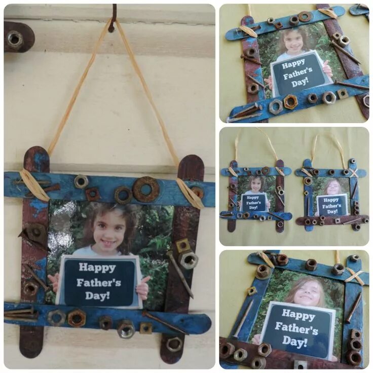 Поделки на день отца выставка фото Children’s Handmade Gifts for Father’s Day - The Empowered Educator Handmade fat