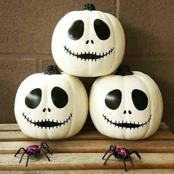 Поделки на хэллоуин фото Pin on Maquillaje de rostro Halloween pumpkins painted, Halloween pumpkin design