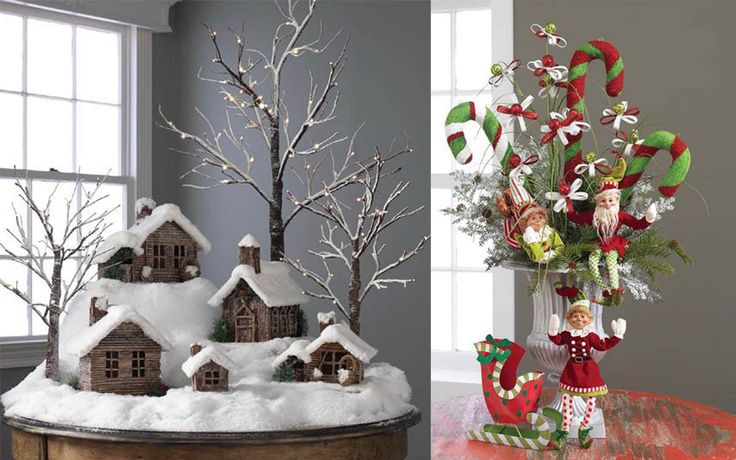 Поделки на новый год фото Home Christmas table decorations, Christmas decorations for the home, Easy chris