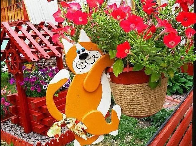 Поделки на участок своими руками фото Pin de Guzel em Дома Artesanato em mosaico, Treliça de bambu, Jardinagem e decor