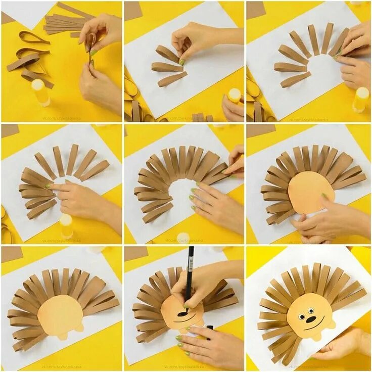 Поделки поэтапные фото Épinglé sur classe maternelle aménagement Bricolage automne maternelle, Création