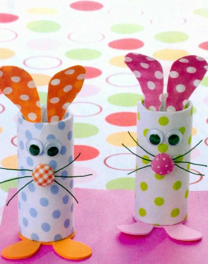 Поделки с детьми 6 лет фото Comment recycler le rouleau de papier toilette - idées originales - Archzine.fr 