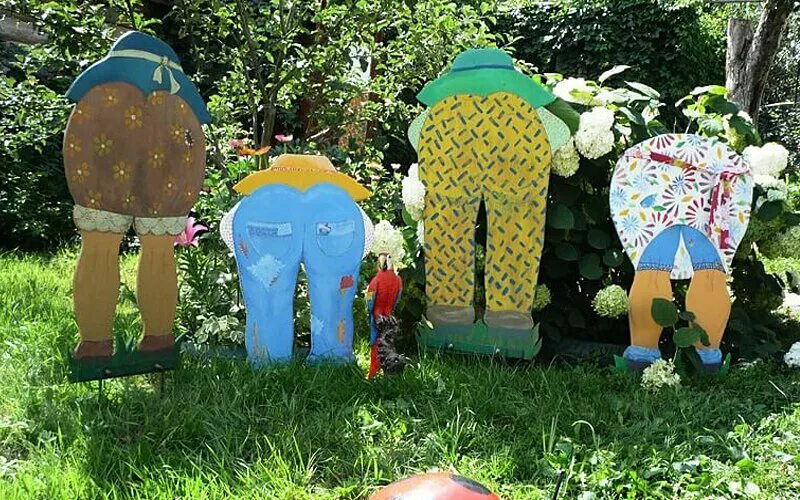 Поделки сад огород своими руками фото Дачные приколы: декор, которым не каждый захочет украсить дачный участок Dream h