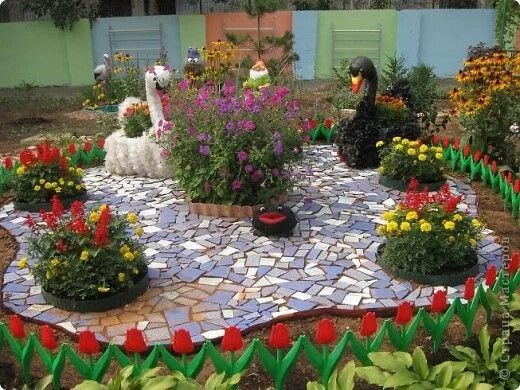 Поделки сада фото Красивая дача. Записи в рубрике Красивая дача. Меня зовут Марина.Мой дневничок -