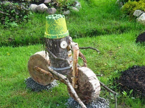 Поделки самоделки 6 Идеи для дачи своими руками Outdoor decor, Outdoor gardens, Garden art