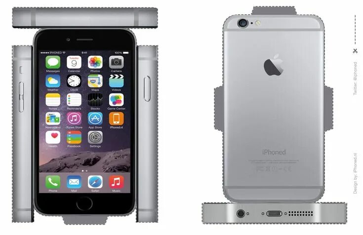 Поделки самоделки айфон iPhone surprise maken: gebruik onze iPhone bouwplaten! Iphone, Papieren speelgoe