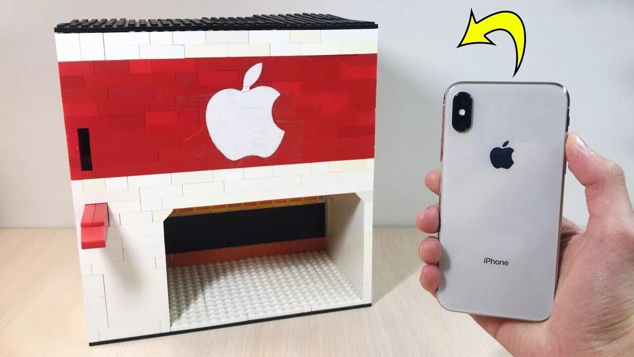 Поделки самоделки айфон iPhone Машина из Лего - YouTube