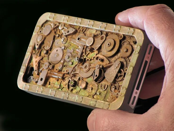 Поделки самоделки айфон Steampunk iPhone case Iphone cases, Phone cases, Case