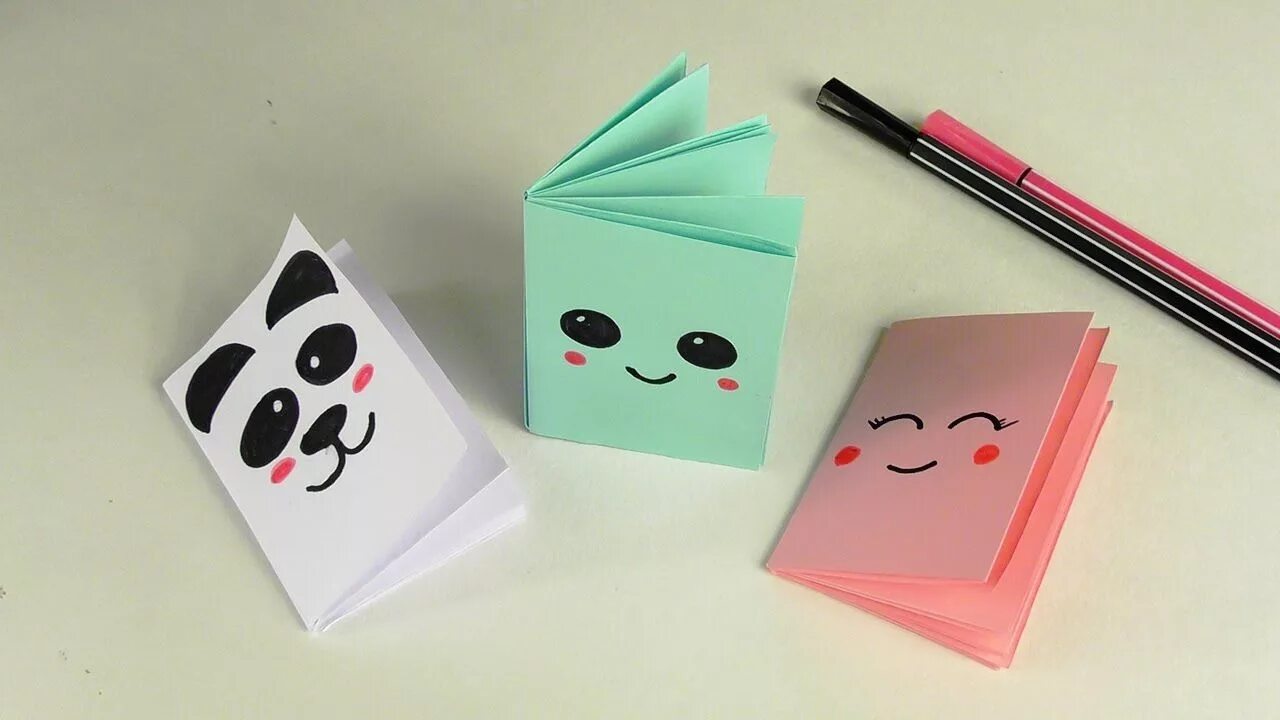 Поделки самоделки блокнотики DIY Kawaii БЛОКНОТИК ИЗ 1 ЛИСТА БУМАГИ МИНИ КАНЦЕЛЯРИЯ СВОИМИ РУКАМИ в 2024 г По