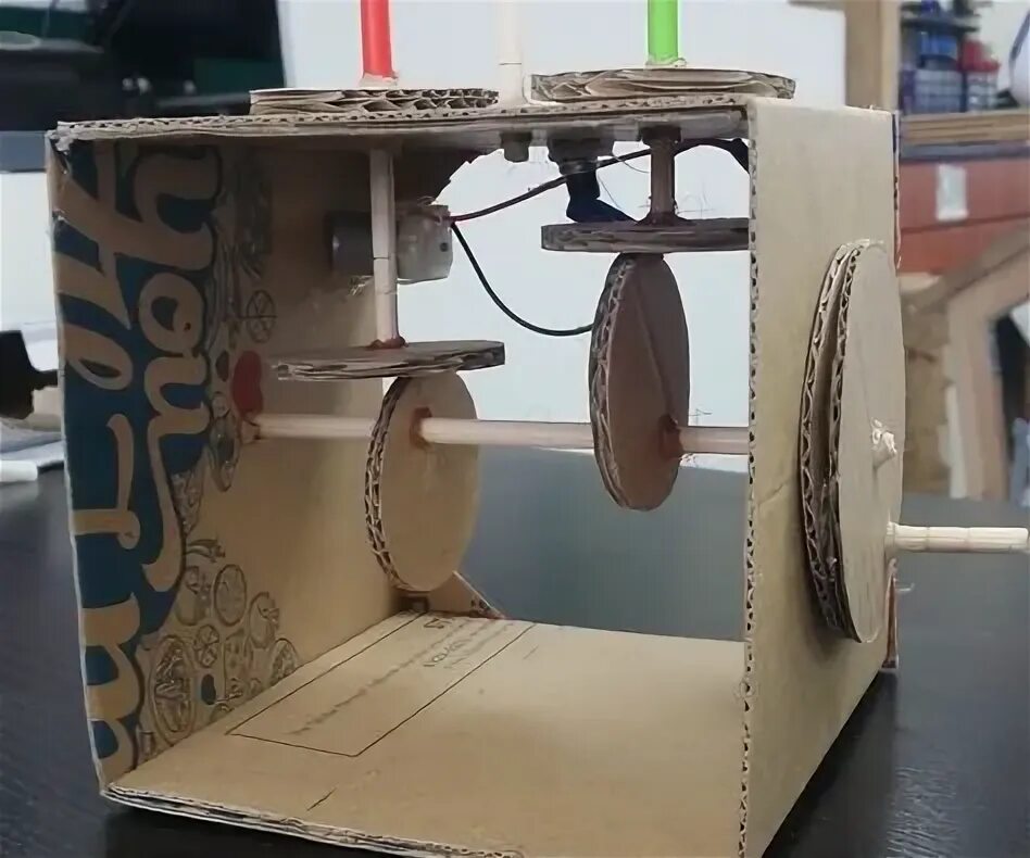 Поделки самоделки бокс 10 популярных идей на тему "cardboard automata" для вдохновения