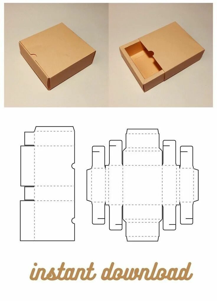 Поделки самоделки бокс Pin on Boxes in 2022 Gift box template, Paper box diy, Paper box template