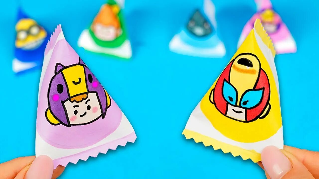 Поделки самоделки бумажные сюрпризы Бумажные сюрпризы Бравлы! Как сделать коробку из бумаги своими руками Лайфхаки д