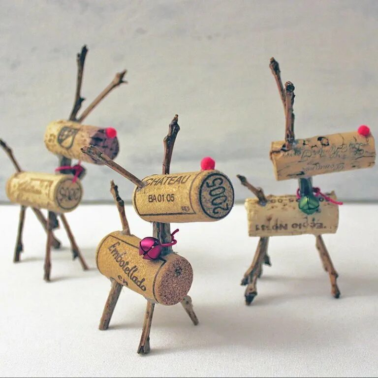 Поделки самоделки что можно DIY autour des rennes du Père Noël - Marie Claire