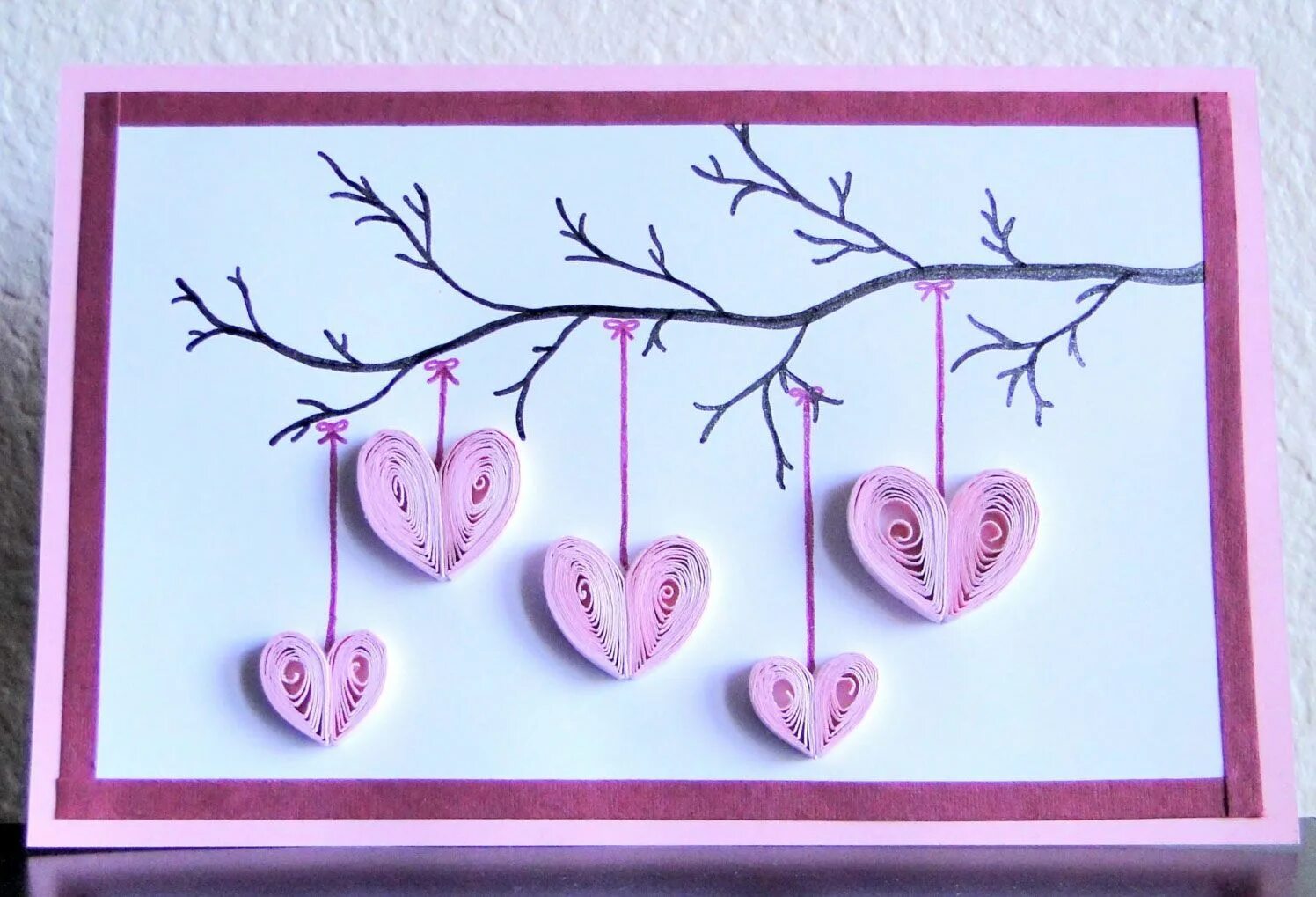 Поделки самоделки день рождения мамы Happy Mothers Day 2015 Images, Pictures, Wallpaper, Cards Cards handmade, Quilli