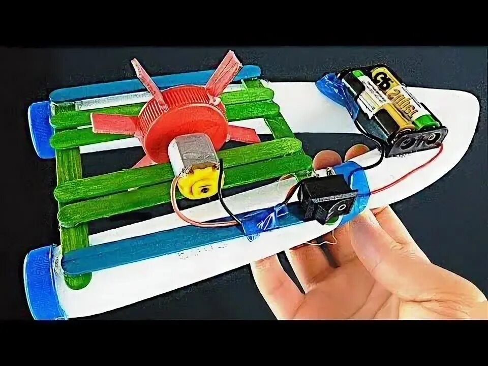 Поделки самоделки для 7 лет КАК СДЕЛАТЬ МОТОРНУЮ ЛОДКУ СВОИМИ РУКАМИ - YouTube Okul