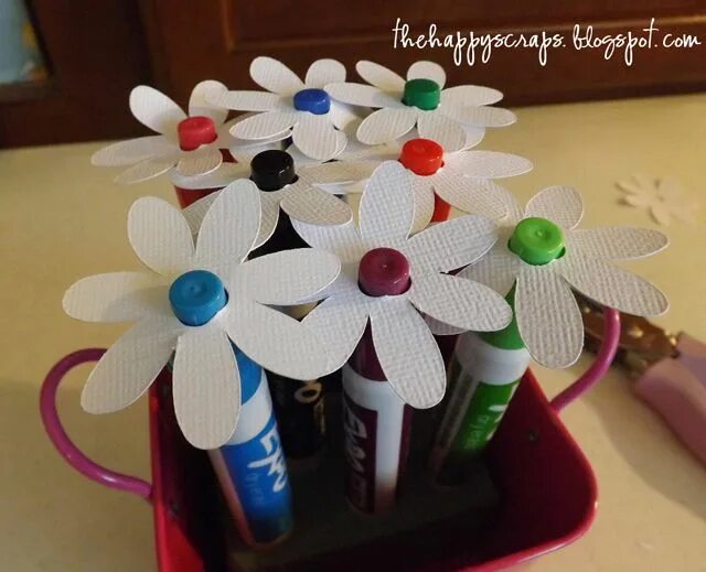 Поделки самоделки для учителя Dry Erase Marker Bouquet - Teacher Gift Easy teacher gifts, Homemade teacher gif
