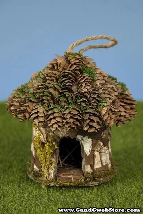 Поделки самоделки домик для лалафанфан Pin on vogelhaus Decorative bird houses, Fairy garden diy, Bird houses diy