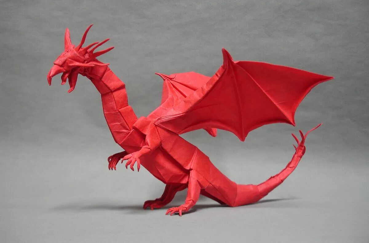 Поделки самоделки дракон на руку This Week in Origami, July 31, 2015 Edition Origami dragon, Origami, Origami pap