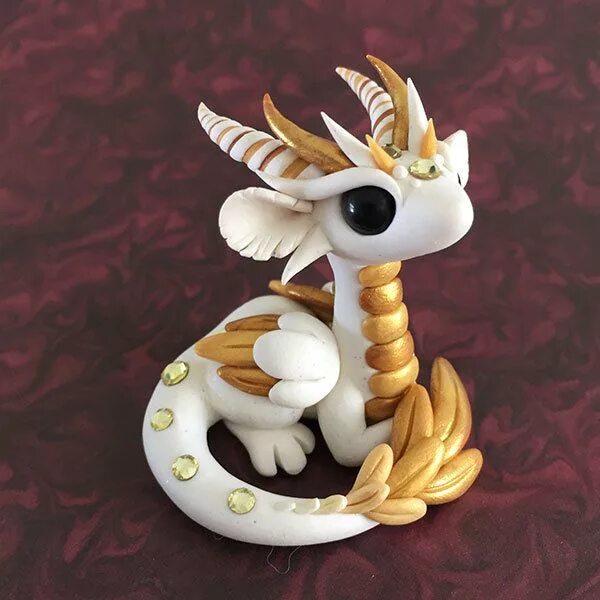 Поделки самоделки дракончики Own an original Dragons and Beasties! She is completely handsculpted and one of 