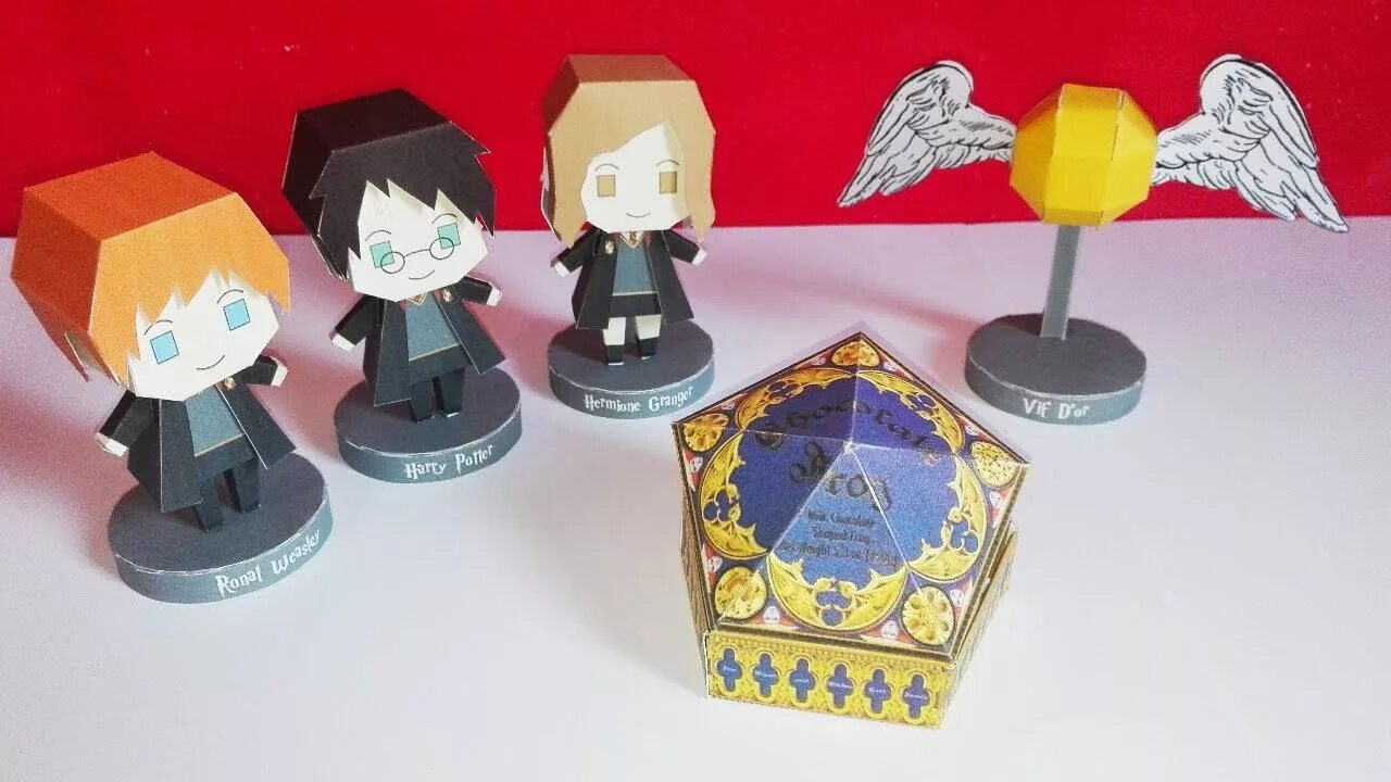 Поделки самоделки гарри поттер 3 DIY : Harry Potter - Collaboration avec Creation-Jade-B - Papercraft Harry Pot