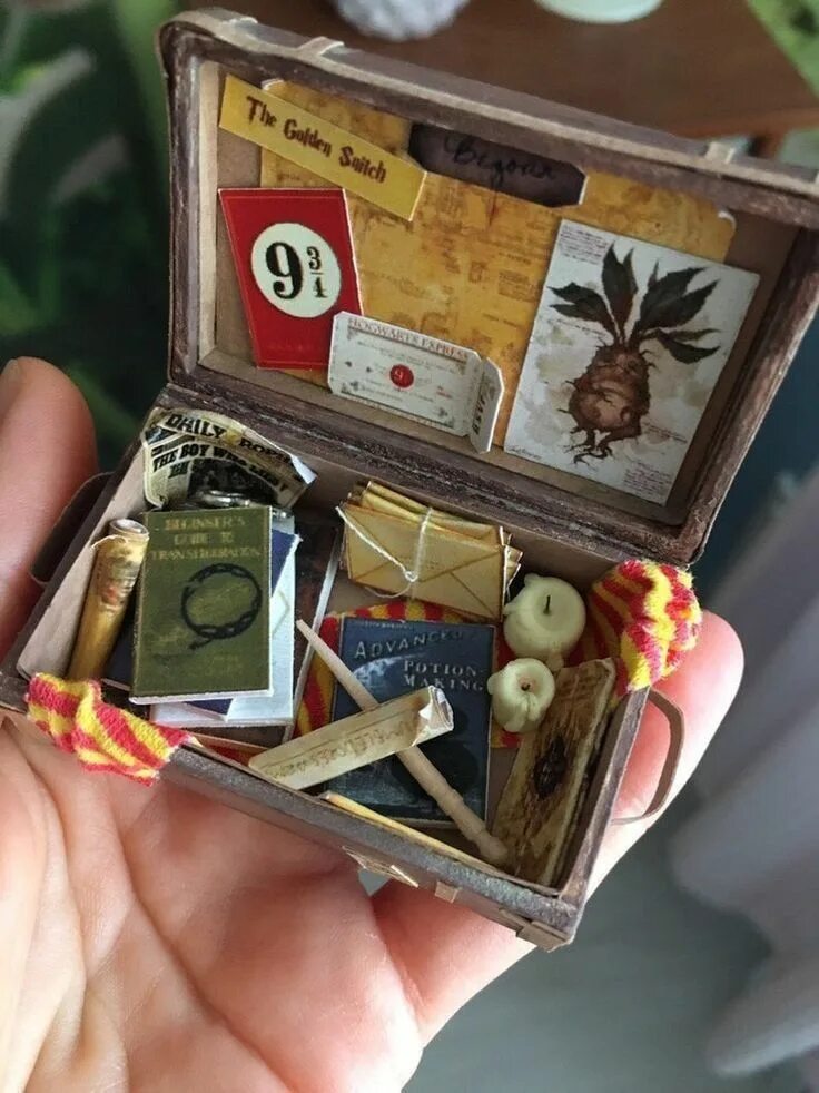 Поделки самоделки гарри поттер Ведьма ведьмочка для ведм Harry potter miniatures, Harry potter crafts, Harry po