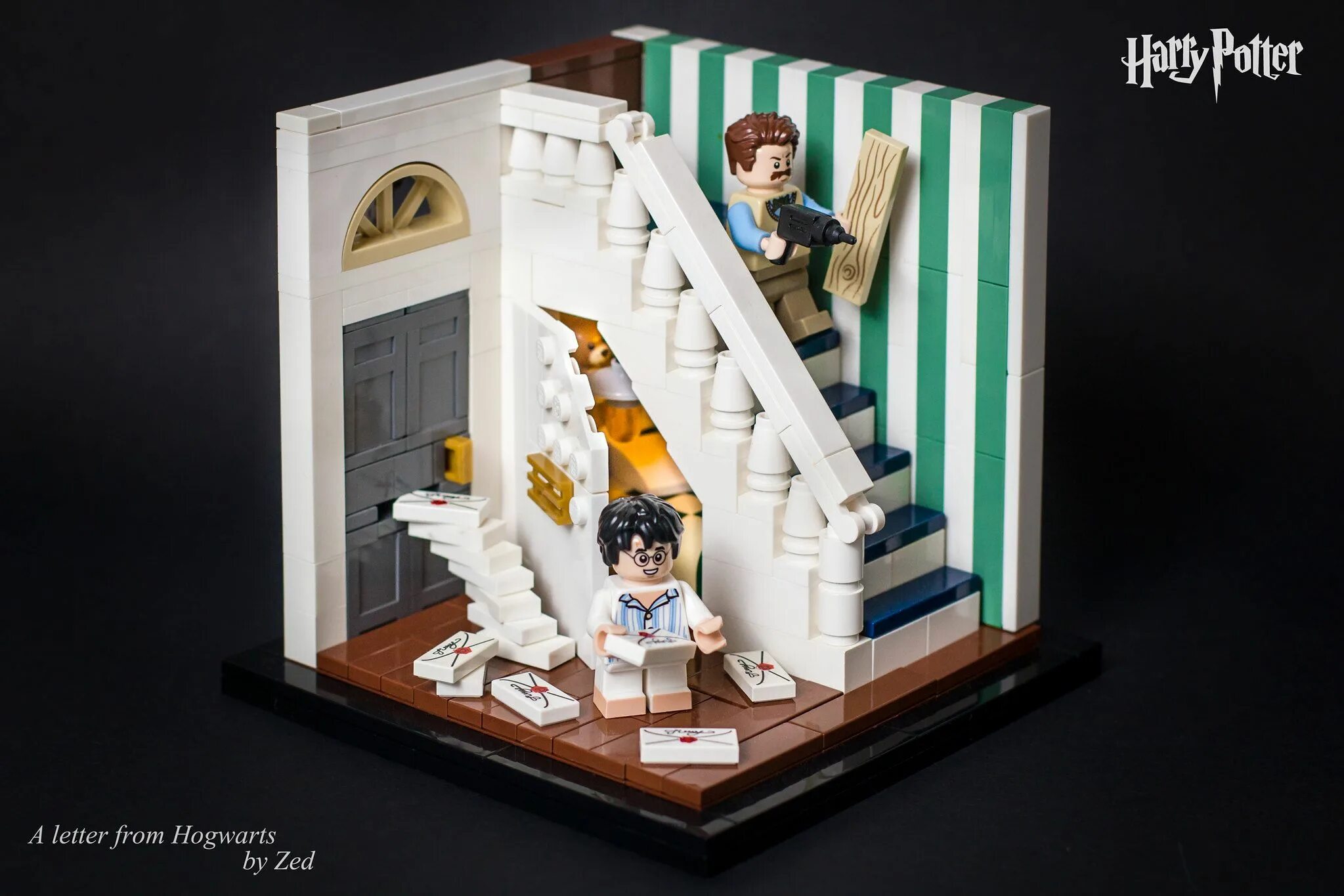 Поделки самоделки гарри поттер A letter from Hogwarts Lego hogwarts, Lego harry potter moc, Harry potter lego s