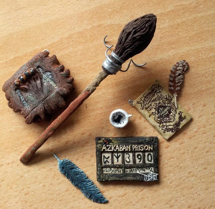 Поделки самоделки гарри поттер Harry Potter Prisoner of Azkaban mini pendant set by EerieStir Harry potter mini