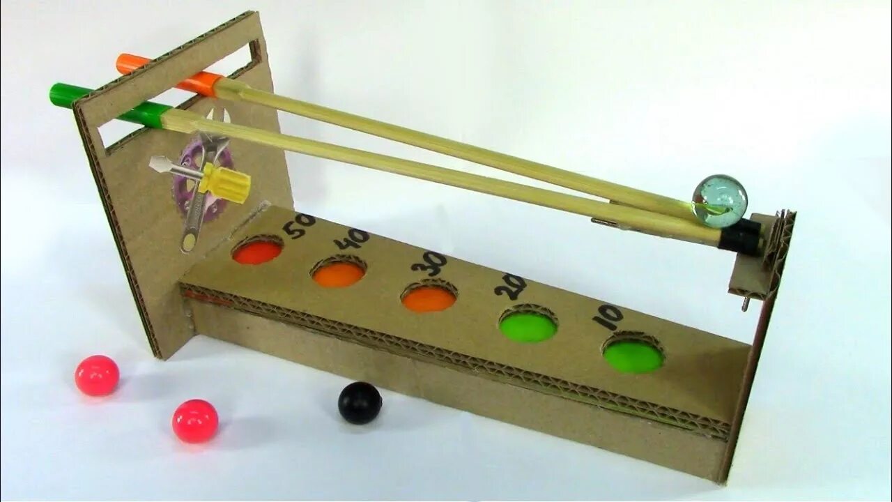 Поделки самоделки игры своими руками Крутая Настольная Игра из Картона!!! - YouTube