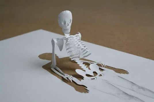Поделки самоделки из белой бумаги Paper Cutout Series Research Paper art, 3d paper art, Paper artwork