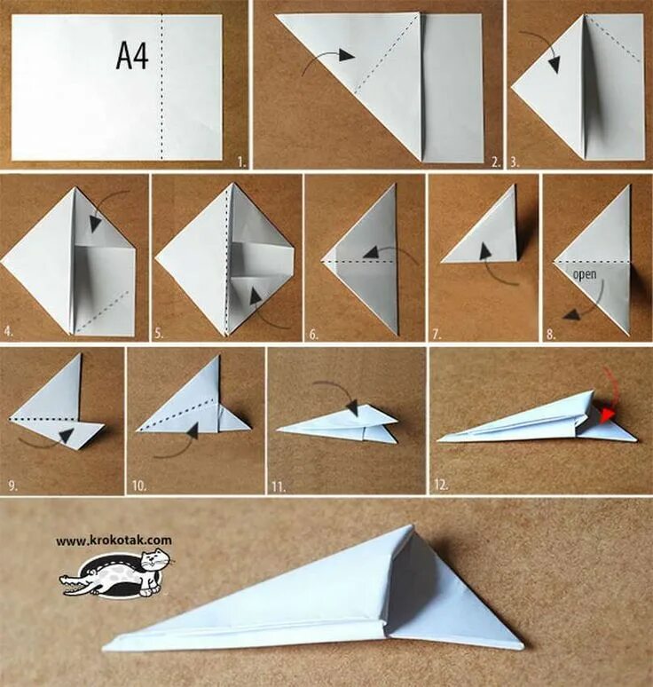 Поделки самоделки из бумаги а4 Как сделать когти из бумаги. Пошаговые инструкции + 300 фото Origami, Origami cr
