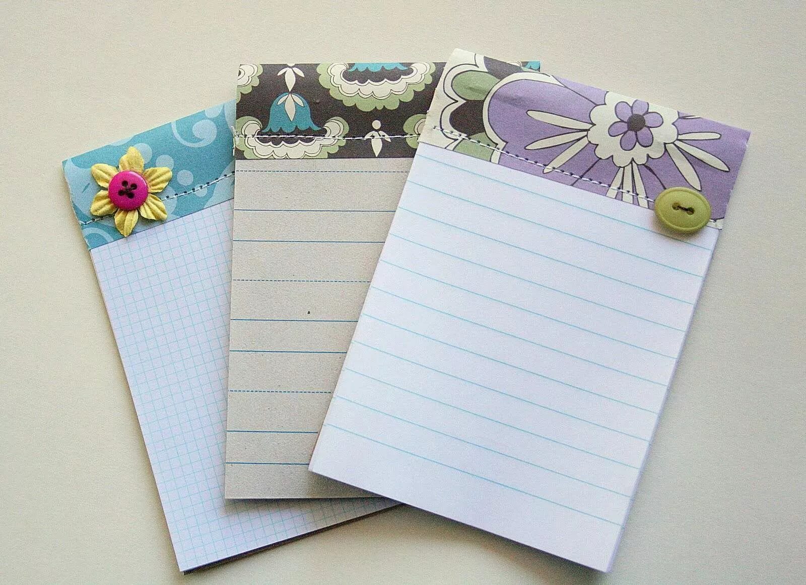 Поделки самоделки из бумаги блокнот Block Notes Creativi Mini journal, Mini notepad, Diy journal