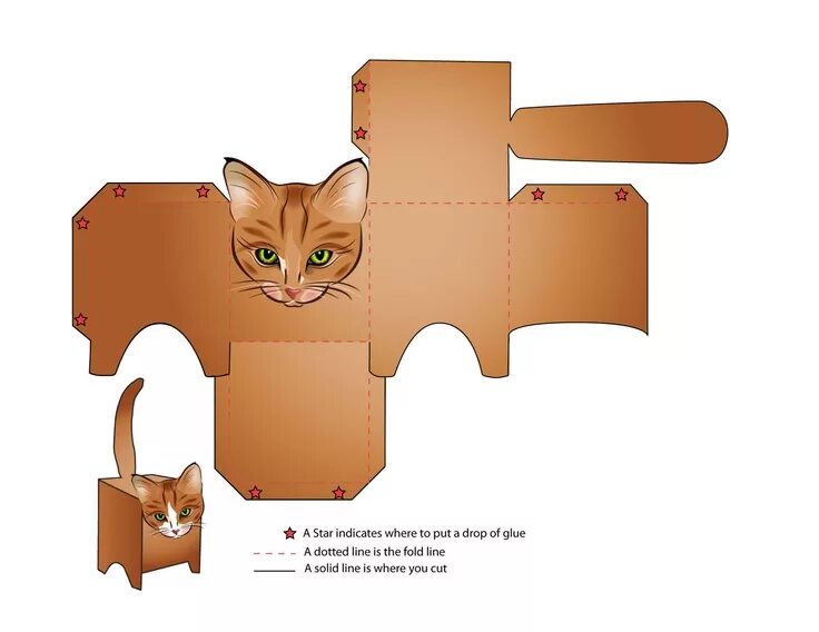 Поделки самоделки из бумаги котики Learn How To Make a Toy Dog and a Toy Cat Paper toys, Paper crafts, Cat crafts