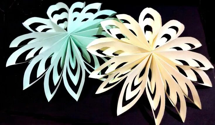 Поделки самоделки из бумаги на новый год Awesome 3d Snowflake - Very easy and rich. Table decor - Easter Поделки, Декорат