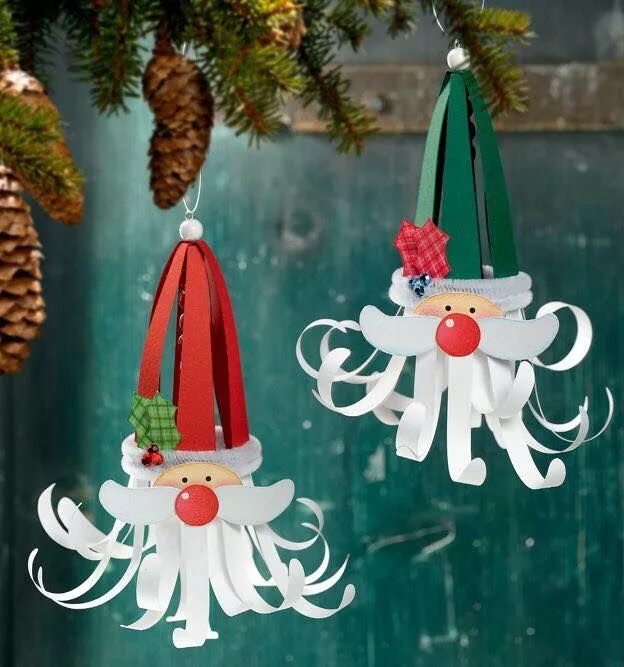 Поделки самоделки из бумаги на новый год DIY Noël Activités & Déco Christmas crafts, Christmas activities, Diy christmas 