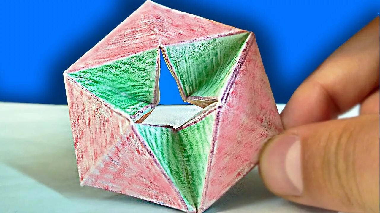 Поделки самоделки из бумаги своими руками антистресс КАК СДЕЛАТЬ ОРИГАМИ ИГРУШКУ АНТИСТРЕСС / ФЛЕКСАГОН ИЗ БУМАГИ - YouTube