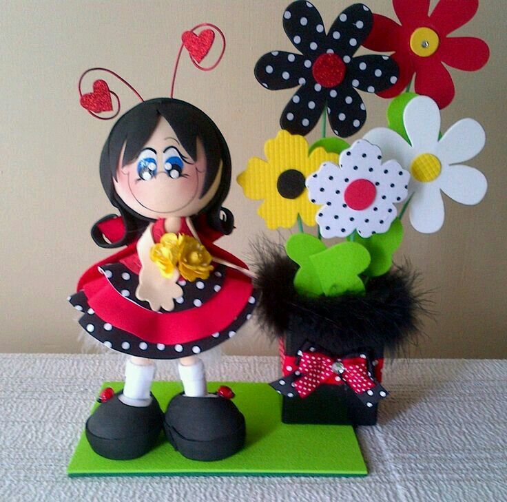 Поделки самоделки из фоамирана Pin on fofuchas Homemade dolls, Foam crafts, Crafts