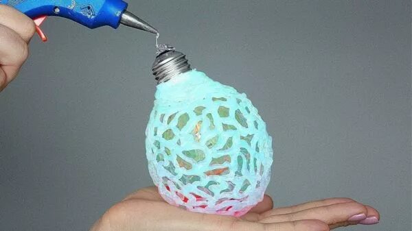 Поделки самоделки из клея Pin auf DIY Déco