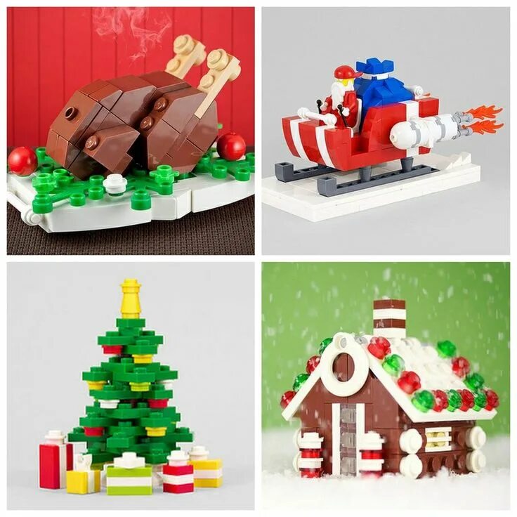 Поделки самоделки из лего True Blue Me & You: DIYs for Creatives Lego christmas ornaments, Lego christmas 