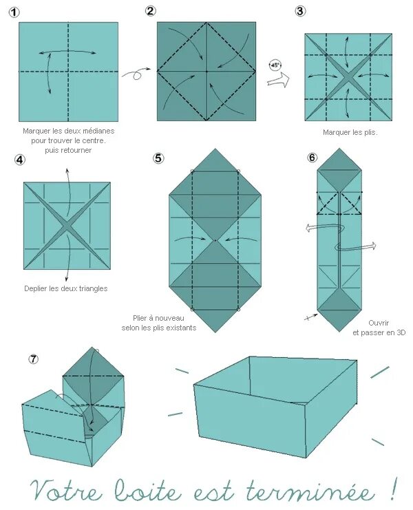 Поделки самоделки как сделать коробочку из бумаги Origami boîte Origami easy, Origami tutorial easy, Origami box