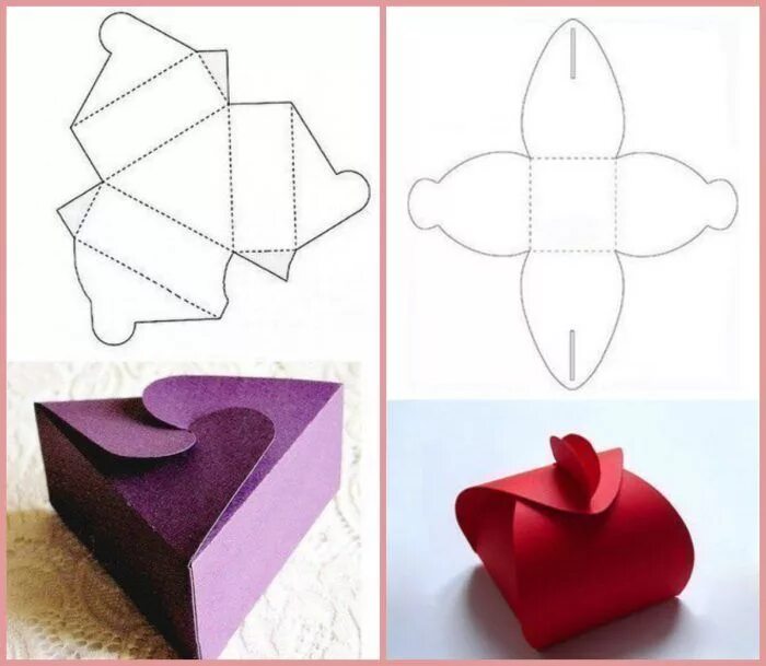 Поделки самоделки как сделать коробочку из бумаги How to make a small gift box Small diy gifts, Gift box template, Small gifts