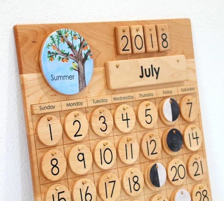 Поделки самоделки календарь Classroom Calendar Maple Wood - Etsy Wooden calendar, Diy calendar, Diy desk cal