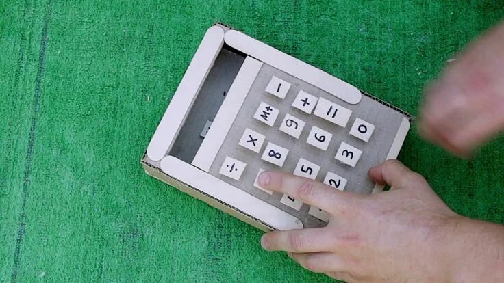 Поделки самоделки калькулятор Как сделать механический калькулятор Calculator, Electronic products, Electronic