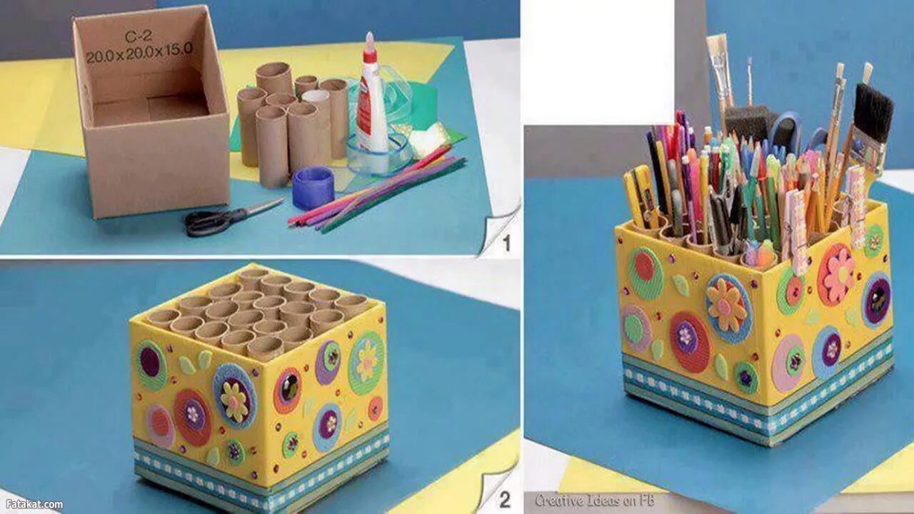 Поделки самоделки канцелярия своими руками CREATIVE IDEAS TO RECYCLE SHOE BOXES - YouTube