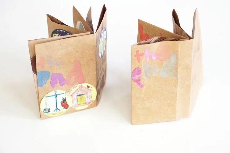 Поделки самоделки книжка DIY Mini Art Book Book crafts, Paper bag crafts, Crafts for kids