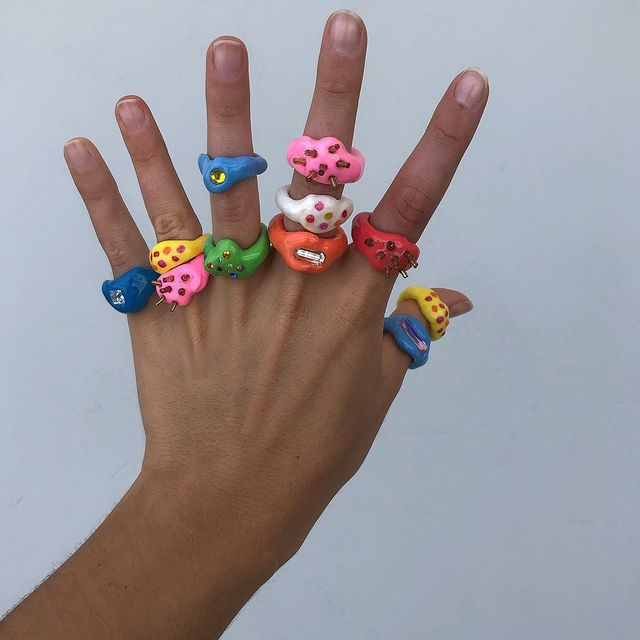 Поделки самоделки колечки Pin on nail ideas