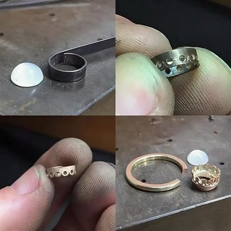 Поделки самоделки кольцо Teeps The Jeweller on Instagram: "Here's how yesterday's moonstone ring was put 