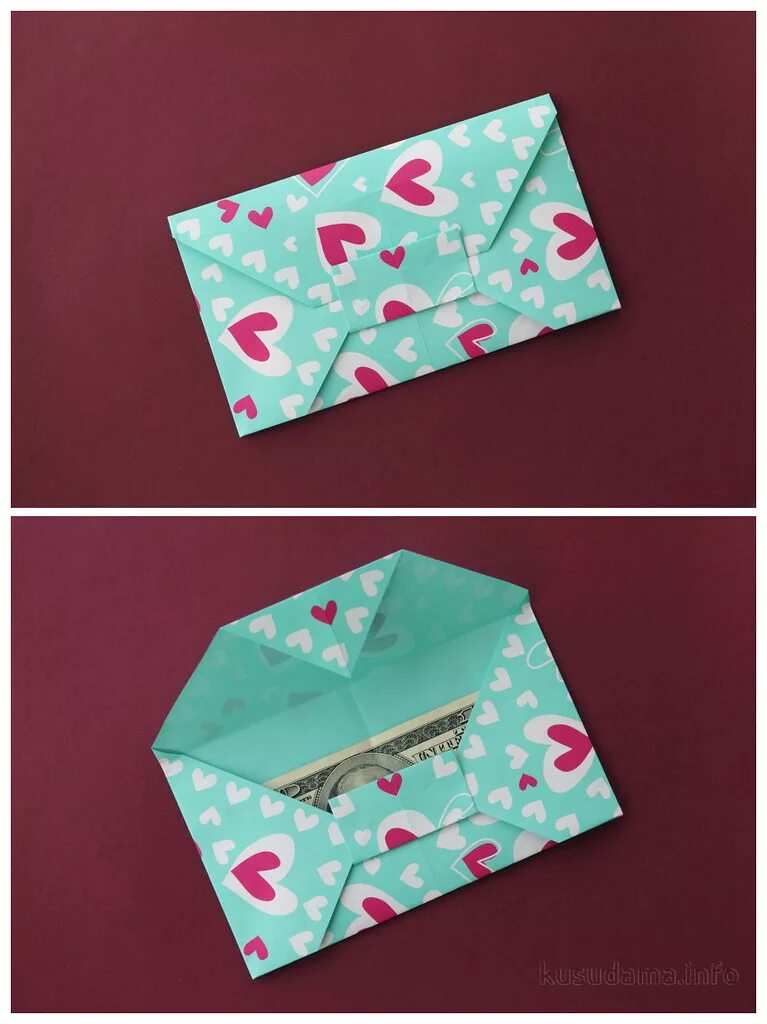 Поделки самоделки конверты Origami Envelope Envelope from book "Origami treasure ches. Flickr