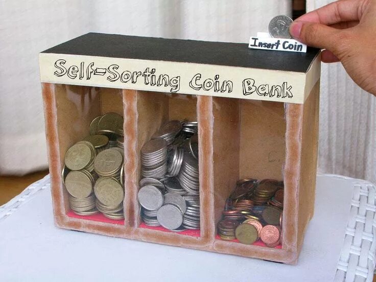 Поделки самоделки копилка 26 Easy DIY Piggy Bank Ideas in 2023 Coin sorting, Piggy bank diy, Mason jar diy