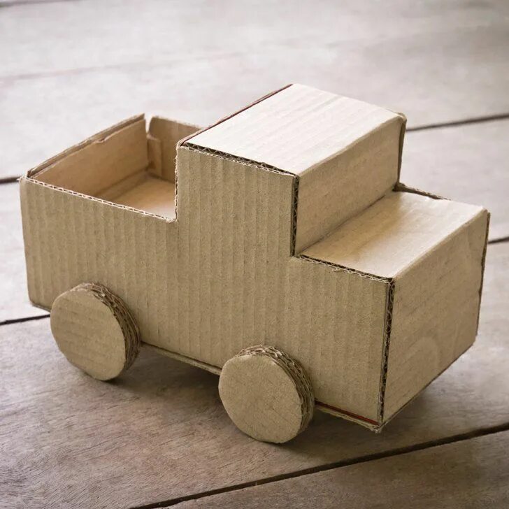 Поделки самоделки коробка 12 Incredible DIY Cardboard Box Projects Manualidades de cartón para niños, Arte