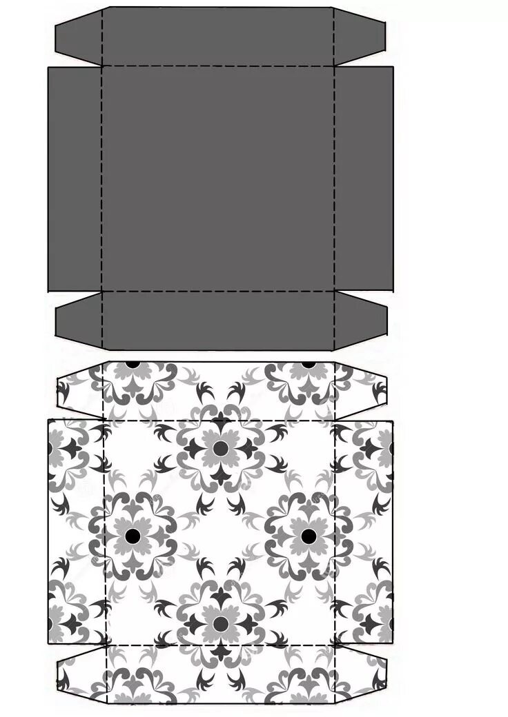 Поделки самоделки коробка из бумаги Pin by Jokkaby Jokkaby on Gift box - 5 Paper box template, Gift box template, Di